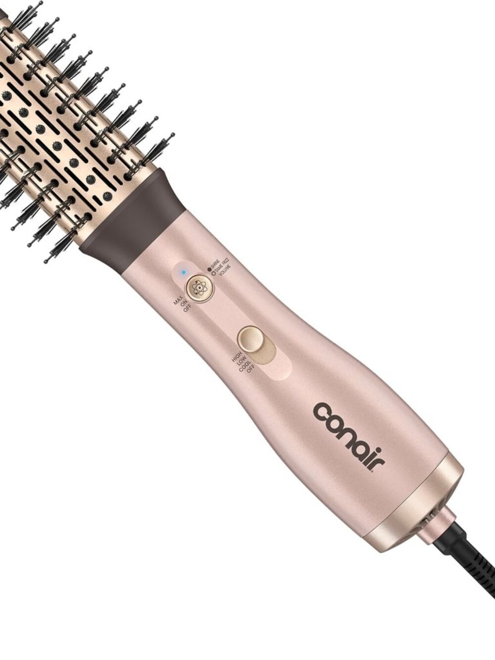 Conair InfinitiPRO Frizz-Free 2-in-1 Styling Brush Dryer 1.5 Inch BC600C